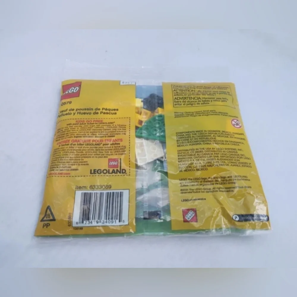 Lego 30579 Creator Easter Chick Egg NWT Building Toy Set